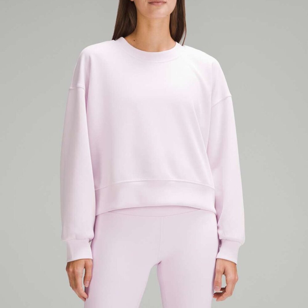 Lululemon Softstreme Perfectly Oversized Cropped Crew - Picture 3 of 7